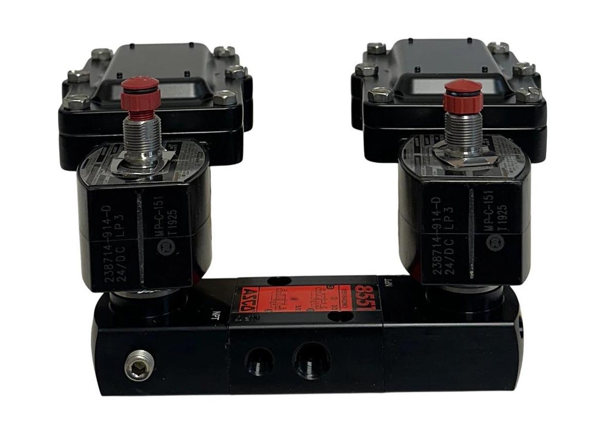 ASCO JBEF8551H302MO / 8551B402MO Red-Hat II SOLENOID SPOOL VALVE ASSEMBLY 24VDC