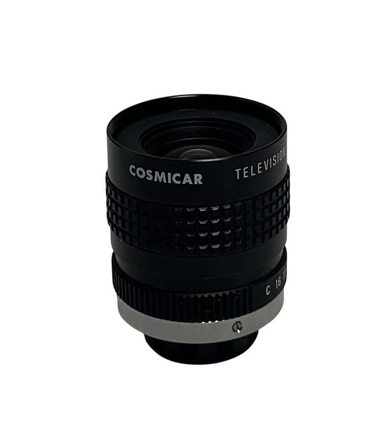 Used COSMICAR 6mm TELEVISION LENS 1:1.2 RATIO OEM BLACK USNP
