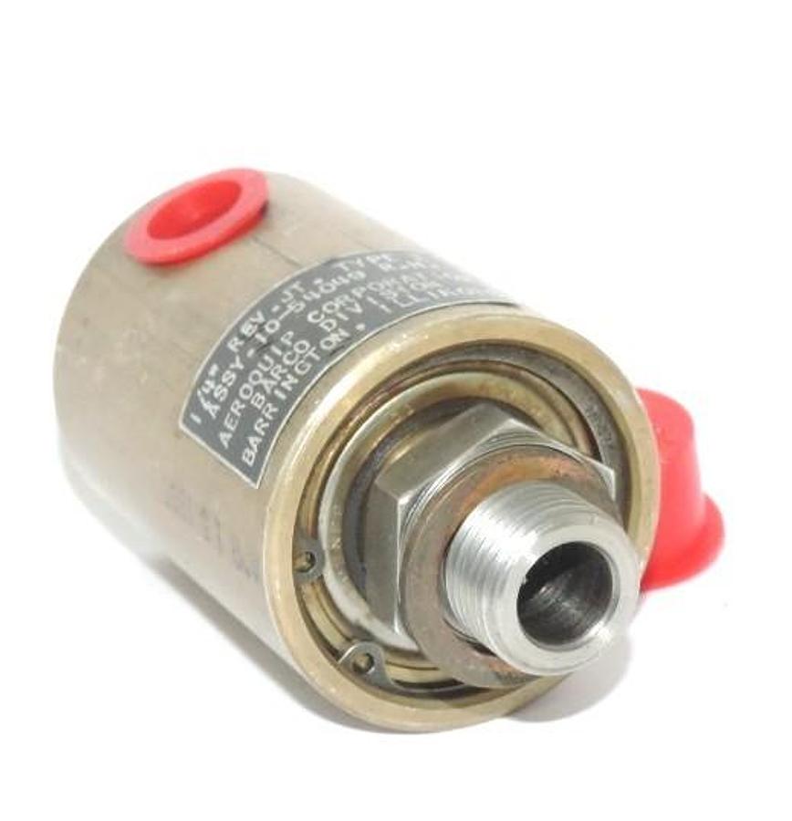 Used NEW AEROQUIP CORPORATION ASSY. 10-54049 R.H. 1/4'' REV. JT. TYPE: E