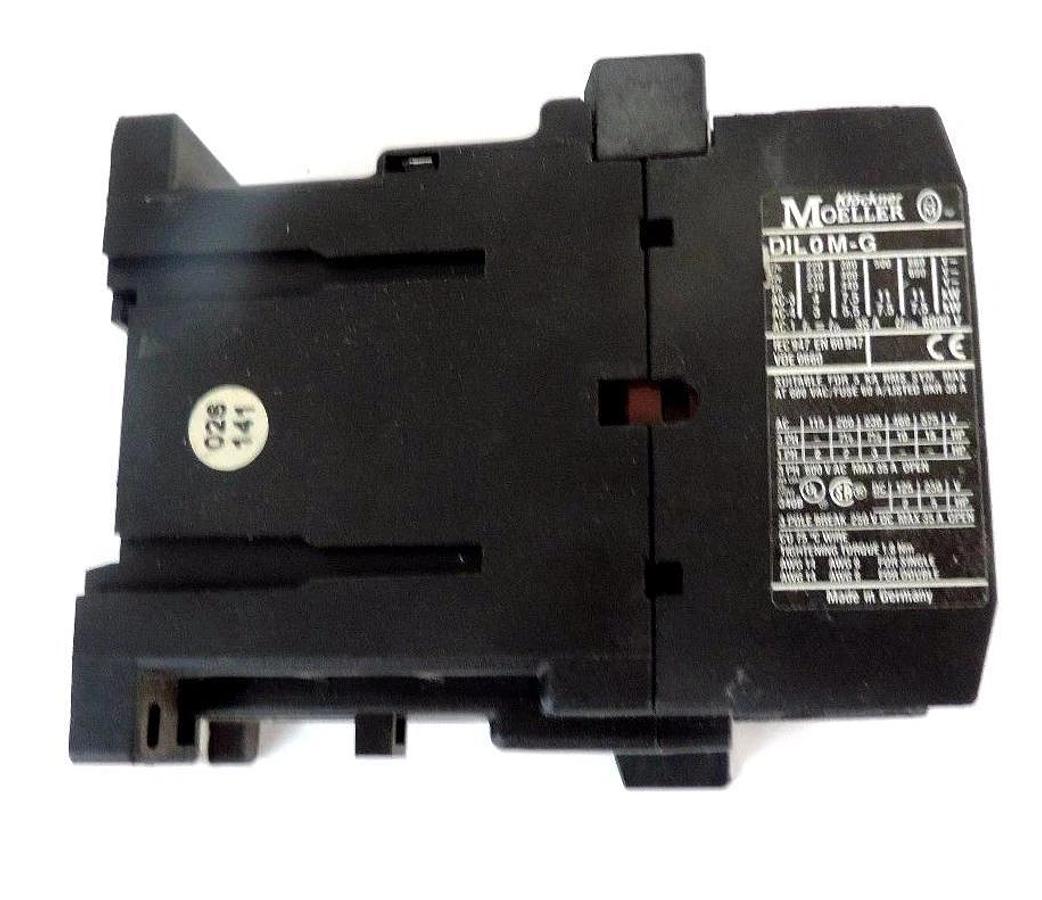 Used KLOCKNER MOELLER DIL0M-G CONTACTOR 24VDC COIL, DIL0MG