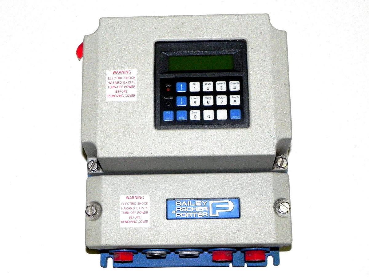 Used BAILEY FISCHER & PORTER 50SM13A1BXD10ACEC2101 MAGNETIC FLOWMETER SIGN. CONVERTER