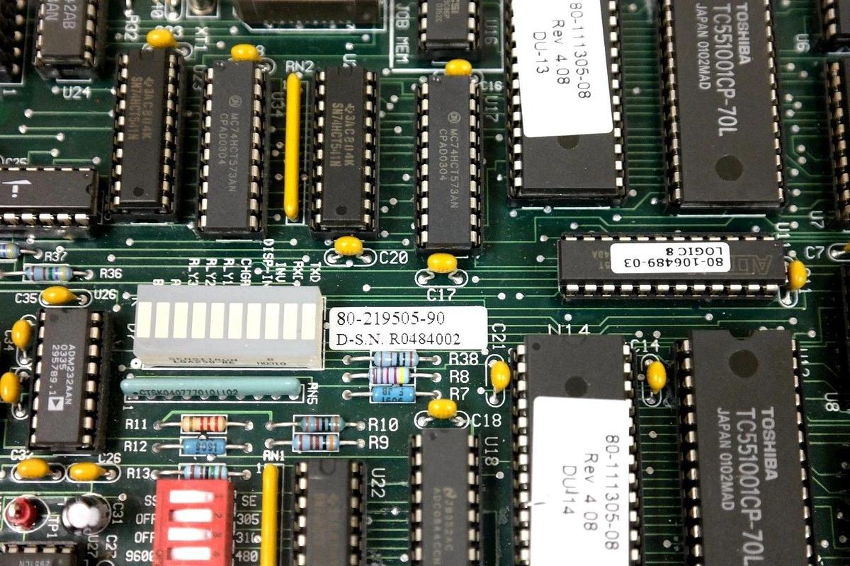 Used SOLIDSTATE CONTROLS, INC. 80-219505-90 DISPLAY CONTROL BOARD 8021950590