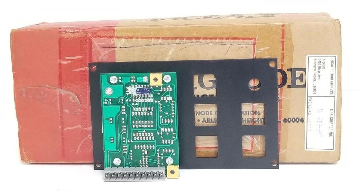 Used NEW SIGNODE GEI TENSION CONTROL INTERFACE 804193