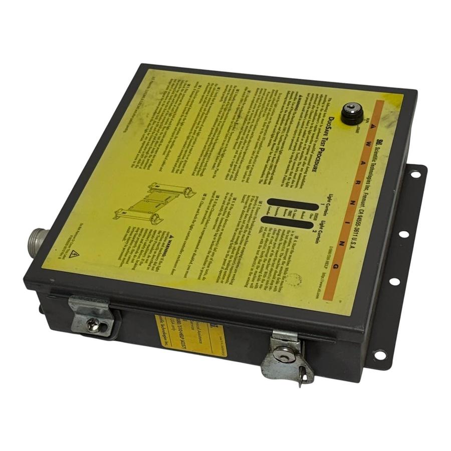 Used STI 43207-0020 DuoSafe AC1 Safety Light Curtain Controller Power Supply