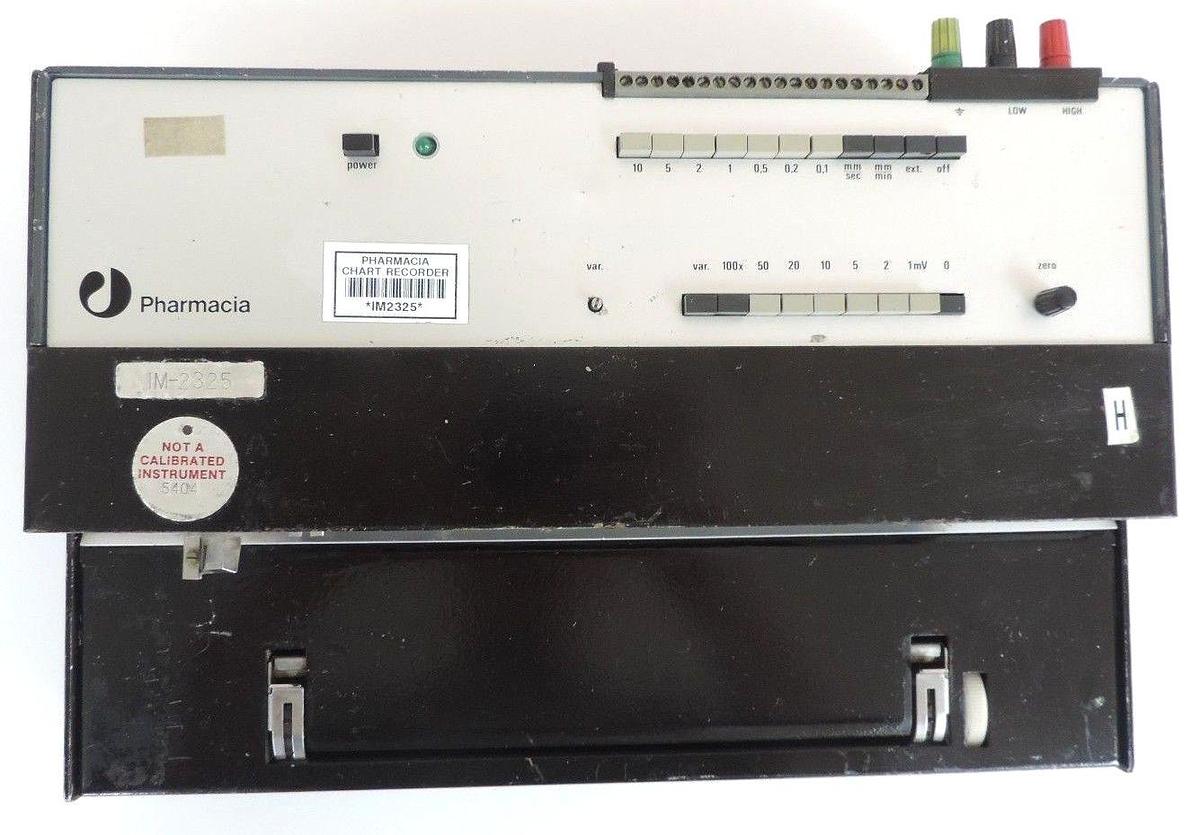 Used PHARMACIA IM-2325 CHART RECORDER TYPE: BD 40, NO. EV 40-866234