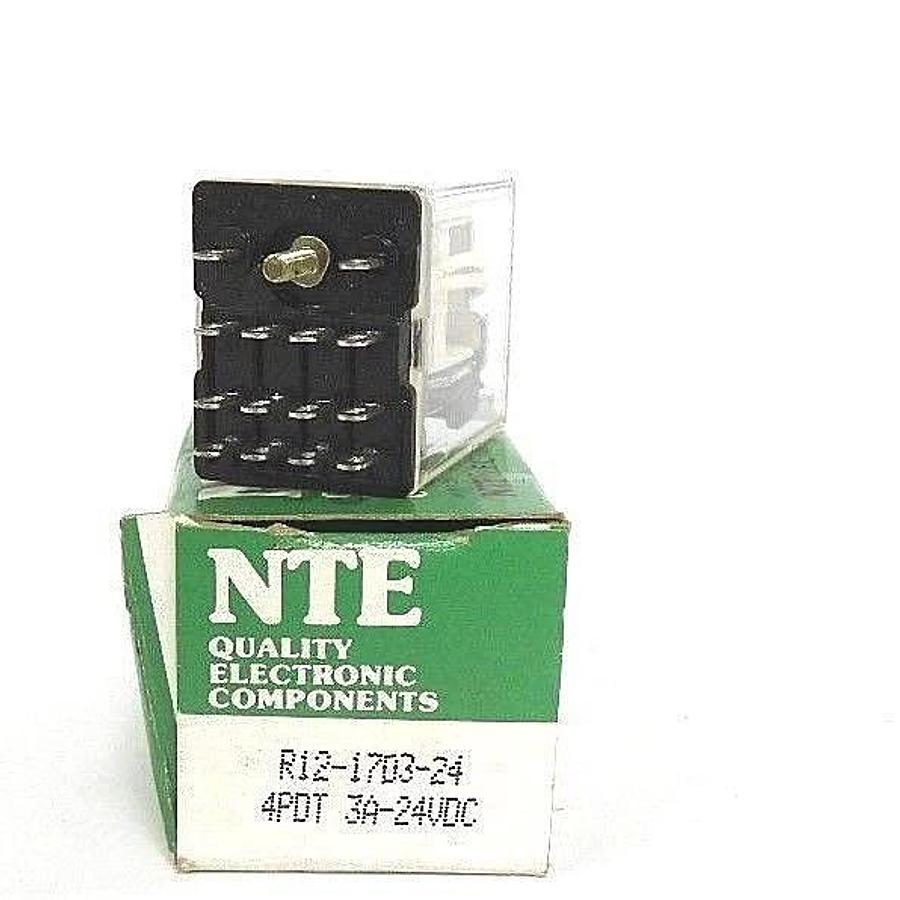 Used NIB NTE R12-1703-24 RELAY 3AMP-24VDC, R12170324