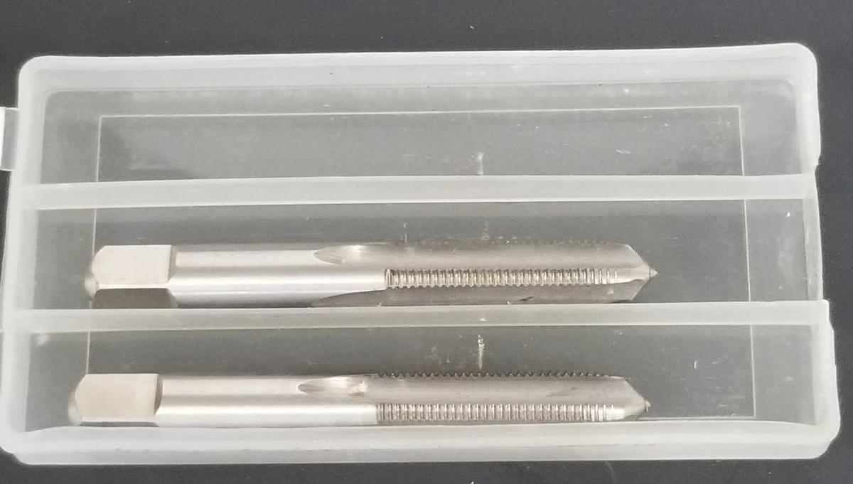 LOT OF 2 NEW DRILLCO 20E124FP 3/8" HSS PLUG TAPS 3/8-24 H3 HS