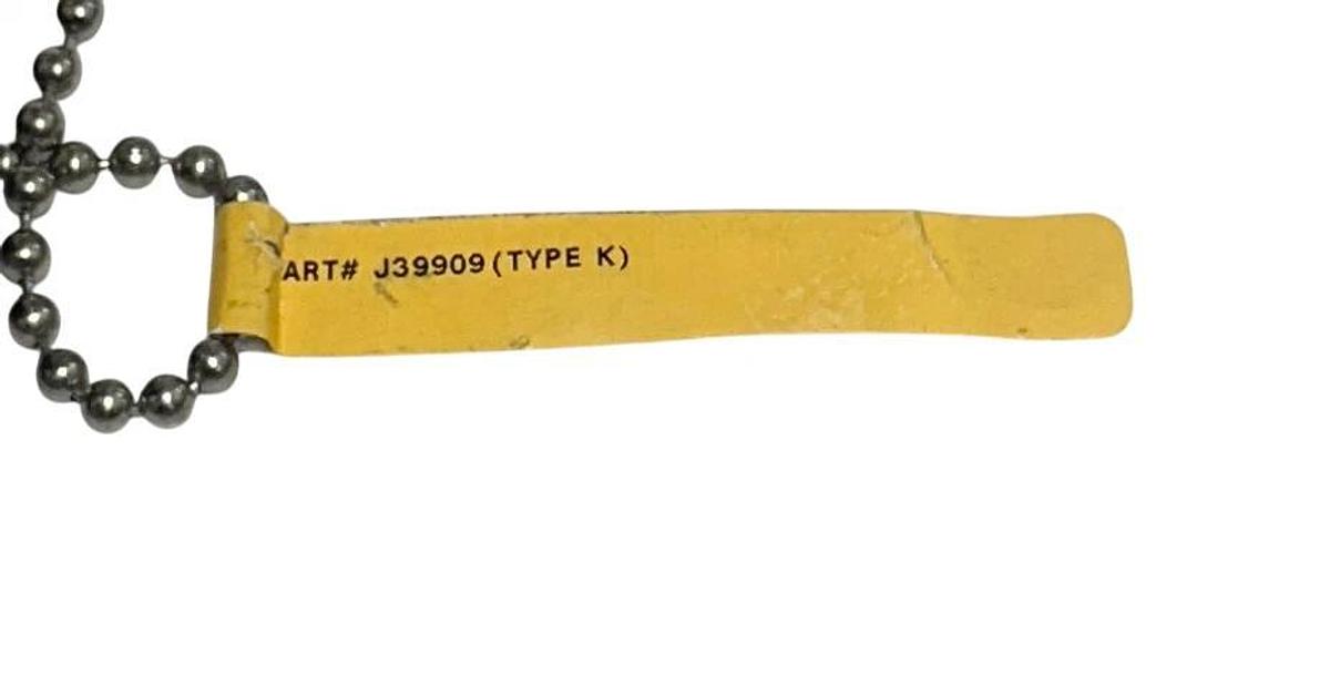 PYROMATION CYCLE-THERM J39909 OEM TYPE K THERMOCOUPLE 18-3/4'' PROBE NSNP
