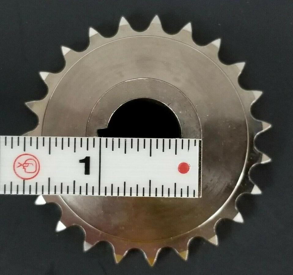 Used LOT OF 4 GENERIC 402A072 SPROCKETS 3/4'' IN. BORE 2-7/8'' IN. OD 23-TEETH