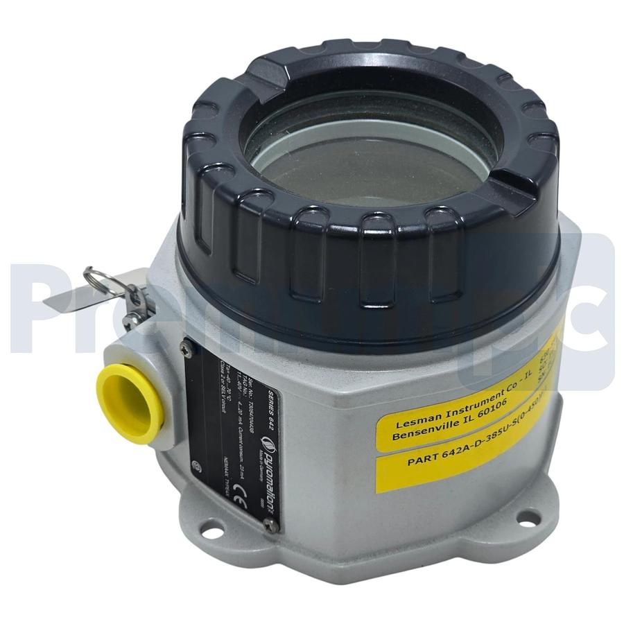 Used Lesman Pyromation 642 | 642A-D-385U-S(0-450)F,I HART Temp Transmitter 0-450°F