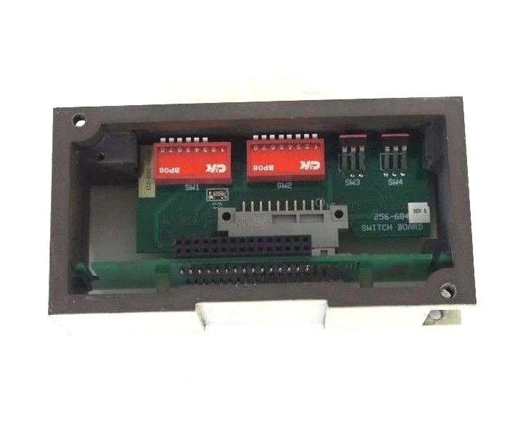 Used NUMATICS 239-1384 SWITCHBOARD ASSEMBLY 256-684 REV A, 256-672