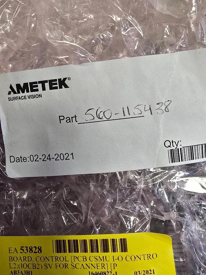 Ametek Cognex 560-115438 02A SV IO Control Board2 560-115438-02 | 460-115438.03