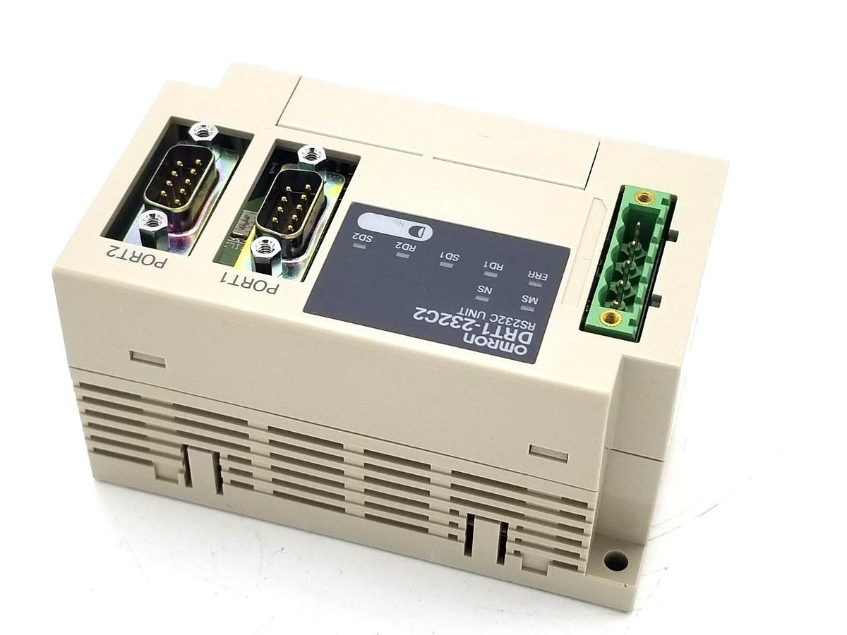 NIB OMRON DRT1-232C2 RS23SC UNIT 2 PORTS 24V, DRT1232C2