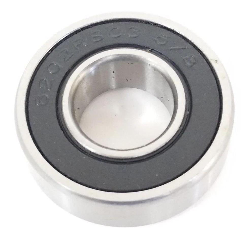 LOT OF 2 NEW GENERIC 6202RSC3 5/8" BEARINGS