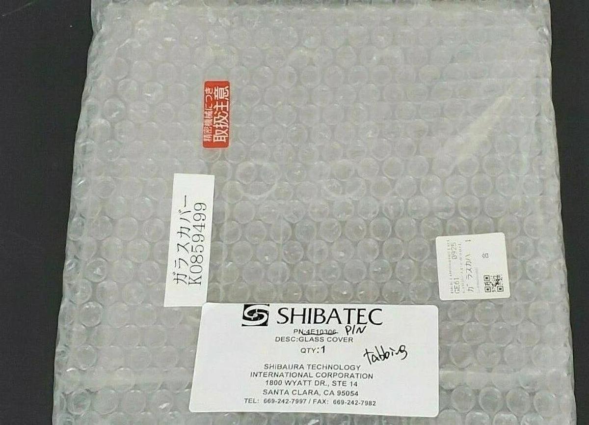 Used NEW SHIBATEC / SHIBAURA TECH 4F10306 GLASS COVER