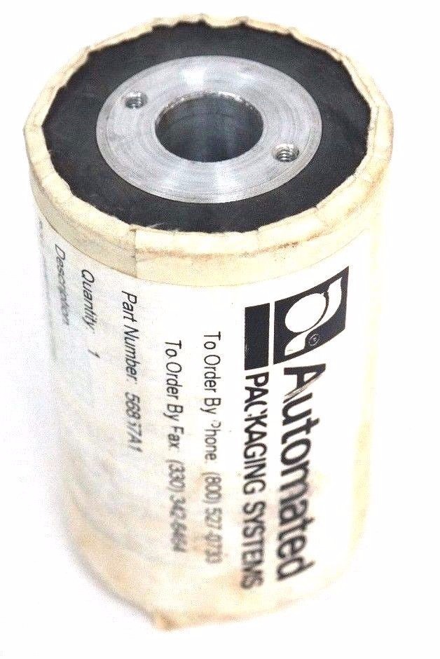 Used NEW AUTOMATED PACKAGING SYSTEMS 56857A1 ROLLER - PRINTING FOIL FEED