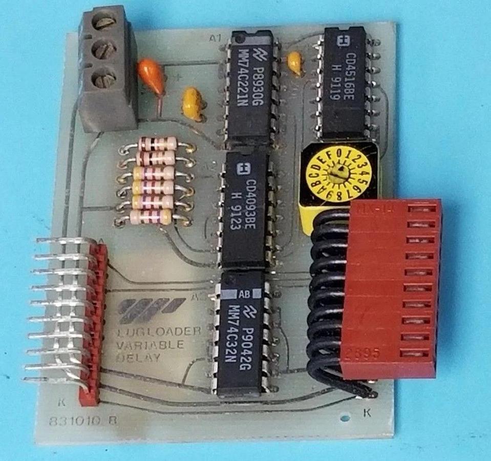 Used LUG LOADER VARIABLE DELAY 831010 B BOARD