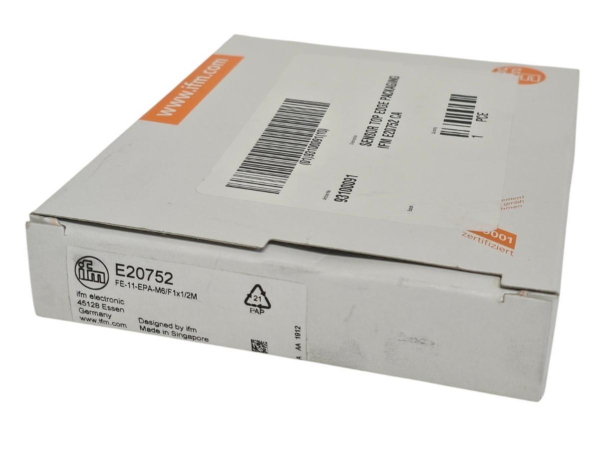 Used NIB IFM FE-11-EPA-M6/F1X1/2M FIBER OPTIC THROUGH BEAM SENSOR E20752