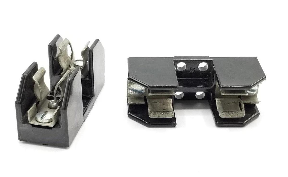 Used LOT OF 2 BUSS H25030-1S FUSEHOLDERS 30AMP, 1POLE, 250V, 1B0001, H250301S