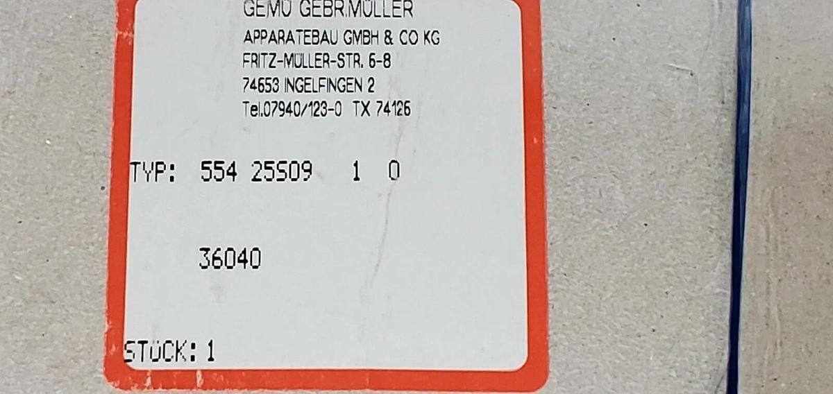 Used LOT OF 2 NEW GEMO TYP: 554 25S09 1 0 KITS 55425S0910, 36040