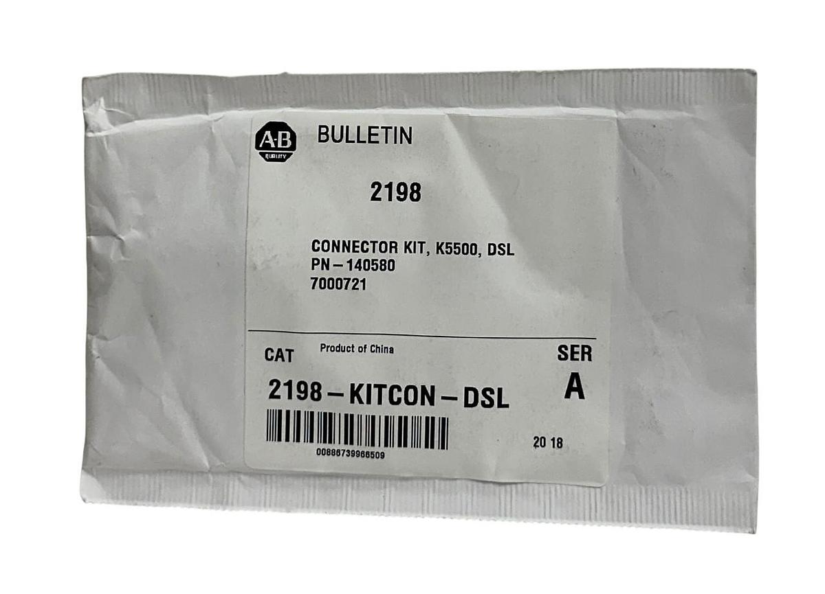 Used ALLEN BRADLEY 2198-KITCON-DSL /A Kinetix 5500 CONNECTOR KIT PN-140580 K5500 NSFS