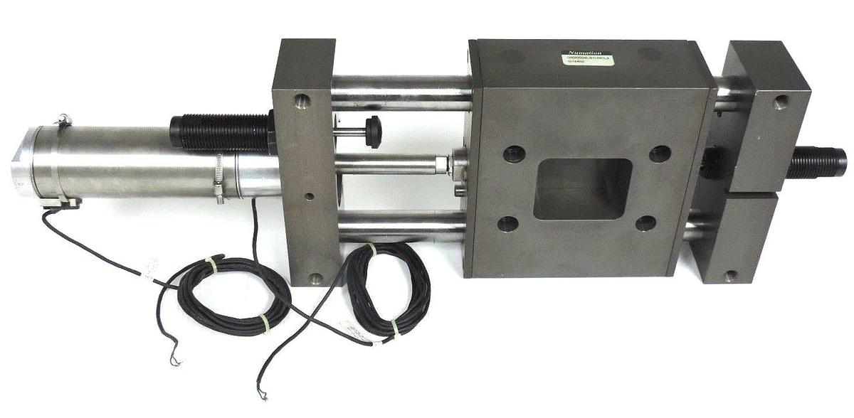 Used NEW NUMATION PNEUMATIC GS20004LB1H3CL3 GANTRY SLIDE G14402, 2" BORE, 4" STROKE