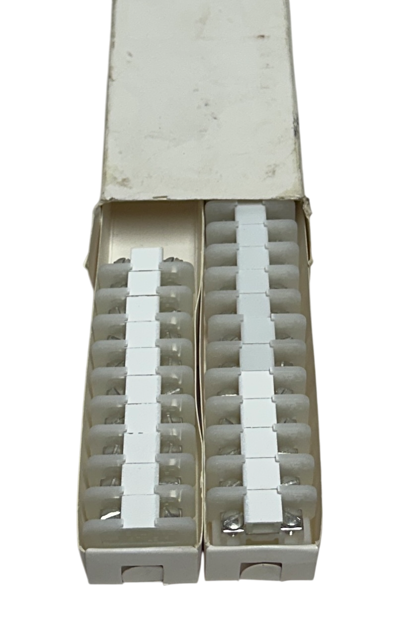 Used 35 ALLEN BRADLEY 1492-F3 /B BULLETIN 1492 TERMINAL BLOCKS 25A 300VAC OEM NSMP