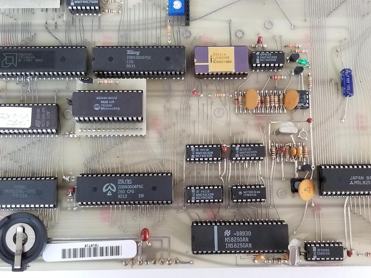 Used REPAIRED IDC TM-88-CPU REV. D-3 CONTROL BOARD TM88CPU TM88 CPU
