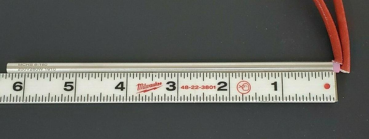 Used NEW MISUMI MCHS6-160-V200-W280-F200 CARTRIDGE HEATER MCHS6-160