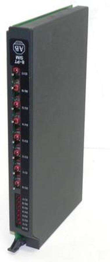 Used ALLEN BRADLEY 1771-SIM 8-PIONT DISCRETE I/O SIMULATOR MODULE 1771SIM
