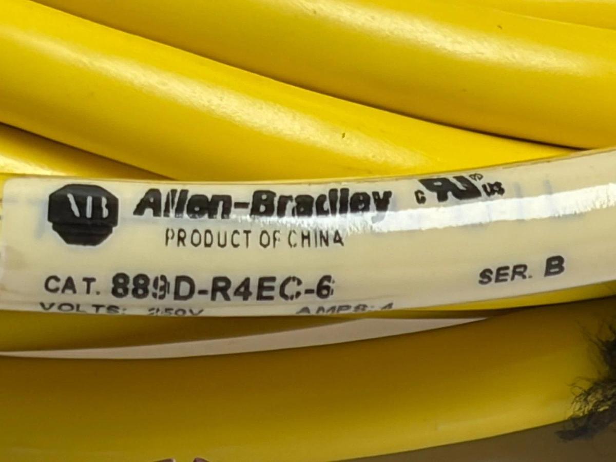 Allen-Bradley 889D-R4EC-6  4-Pin DC Micro Right Angle Cordset 6m - NSNP