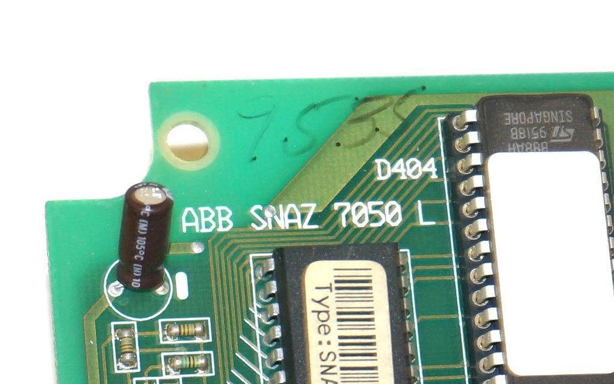 Used ABB SNAZ-7050-L DRIVE BOARD ASSY, SNAT-7050, 7050MLL5310111