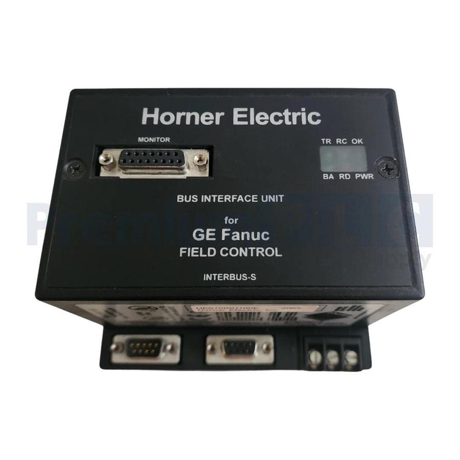 Used HORNER ELECTRIC HE670IBU100E INTERBUS-S FIELD PROCESSOR GE FANUC FIELD CONTROL