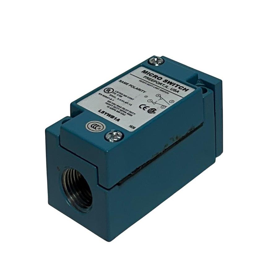 Used HONEYWELL LSYWB1A MICRO SWITCH LIMIT SWITCH 600VAC 10A *MISSING PLUNGER NSNP