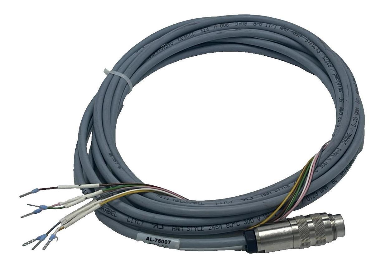 Videojet Marsh Unicorn AL-75007 7-Way DIN Plug with Cable Rev. AC KSM3117
