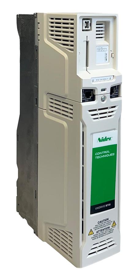 Used CONTROL TECHNIQUES M700-03400062A10101AB100 Unidrive M EtherNet 3.0/5.0HP NSMP