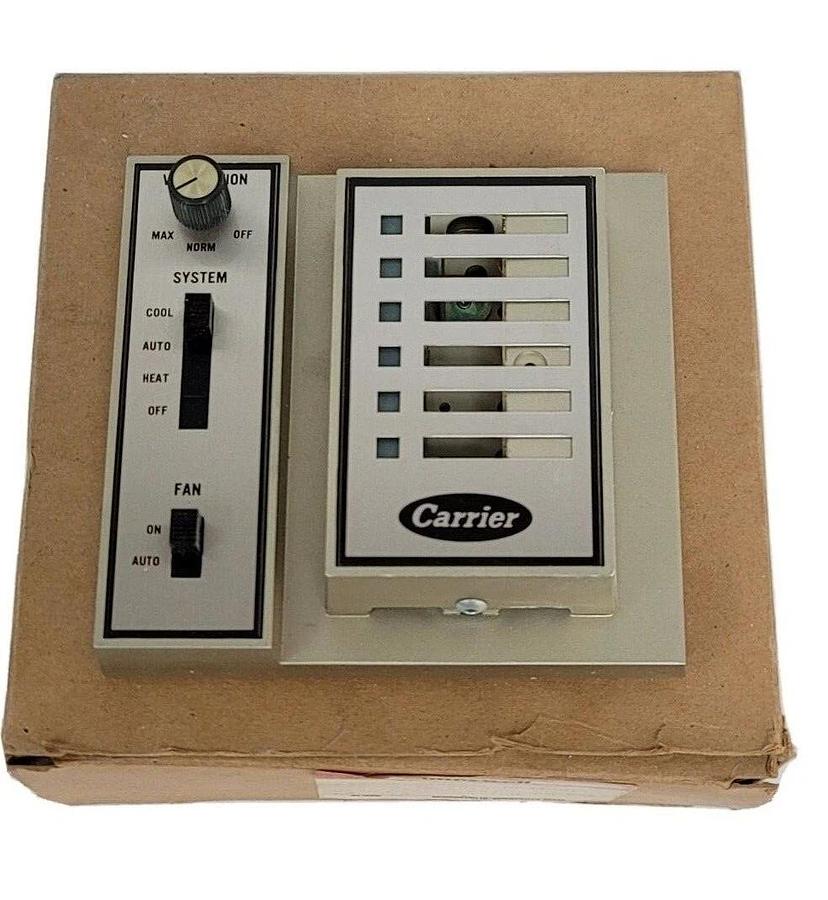 Used NIB HONEYWELL W950U1004 STATUS PANEL W/VENT SWITCH COOL AUTO HEAT OFF