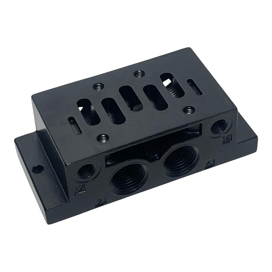 Used Aventics 901-N1ATFS02 Manifold Block Accessory Pneumatic Base Component NSMP