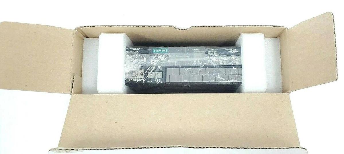 Refurbished SIEMENS U-03RS-NT2 SIMATIC TI405 SMART SLICE I/O MODULE 10 DC INPUT U03RSNT2
