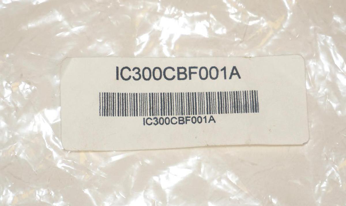 Used NEW FANUC IC300CBF001A FOX FIBER CABLE PAIR, 1.0M LENGTH IC300CBF001