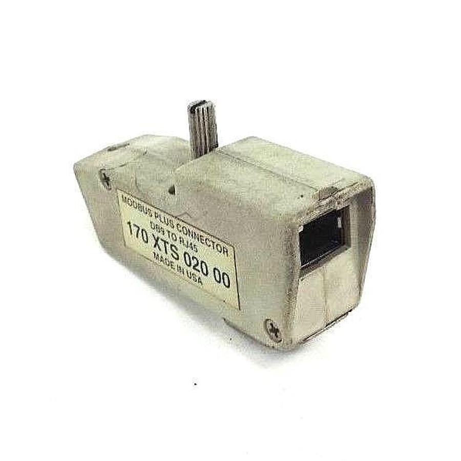 Used SCHNEIDER MODICON 170XTS02000 MODBUS PLUS CONNECTOR DB9 TO RJ45
