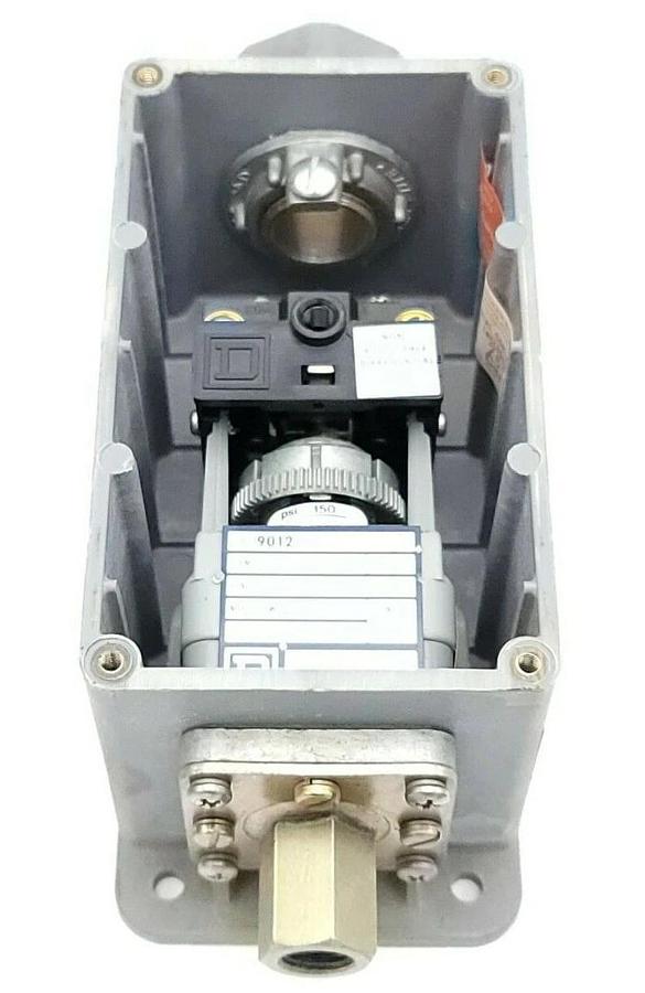 NIB SQUARE D 9012-GRW5 PRESSURE SWITCH 9012GRW5 SER. B RANGE 3-150PSIG