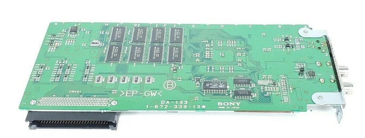Used SONY DA-133 1-672-339-13 DIGITAL SURVEILLANCE S VIDEO OUTPUT BOARD A-8320-893-A