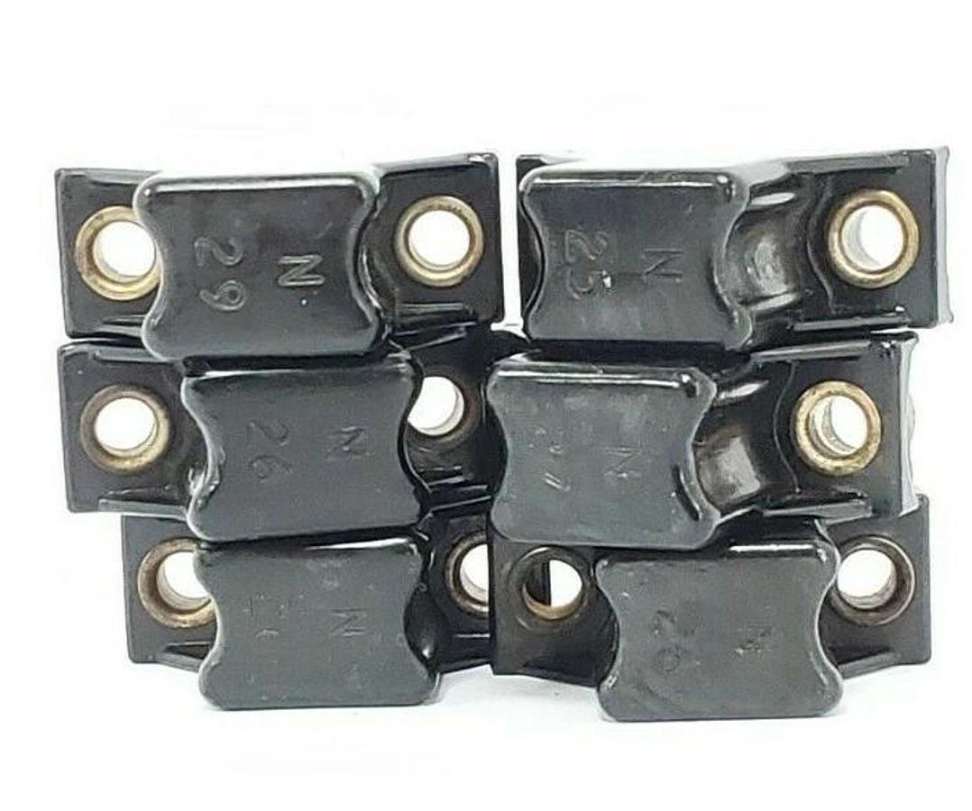 Used LOT OF 6 ALLEN BRADLEY HEATER ELEMENTS N25, N26, N27, N29