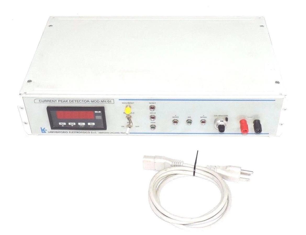 Used LABORATORIO ELETTROFISICO MV/01 CURRENT PEAK DETECTOR