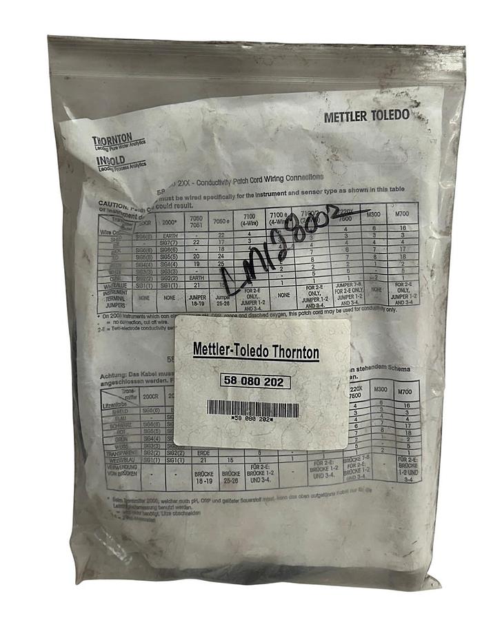 METTLER-TOLEDO THORNTON 58-080-202 / 58080202 UniCond CONDUCTIVITY/RES 10' NSMP