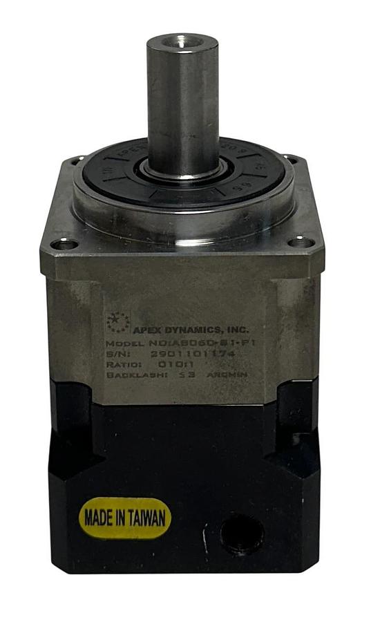Used APEX DYNAMICS AB060-S1-P1 / AB060S1P1 HIGH-PRECISION PLANETARY GEARBOX 10:1 USNP