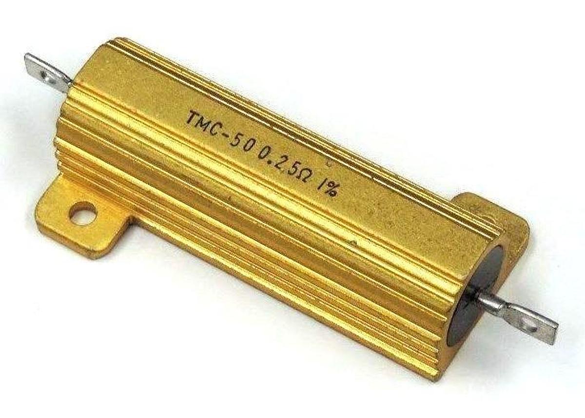 Used LOT OF 10 NEW DALE TMC-500.25 RES CHAS MNT 500 OHM 1% 50W RESISTORS TMC50025