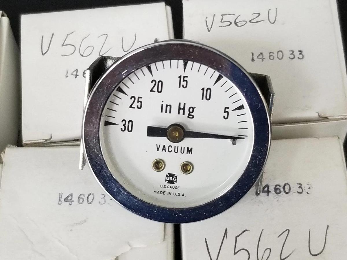 Used LOT OF 13 NIB USG 146033 GAUGES 0-30 IN Hg