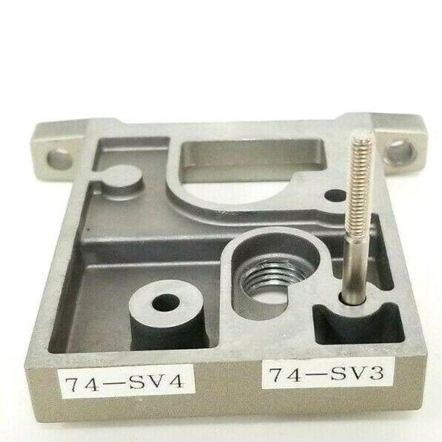 Used SMC ZZM02-SR-R VACUUM EJECTOR MANIFOLD ZZM02SRR (INCOMPLETE)